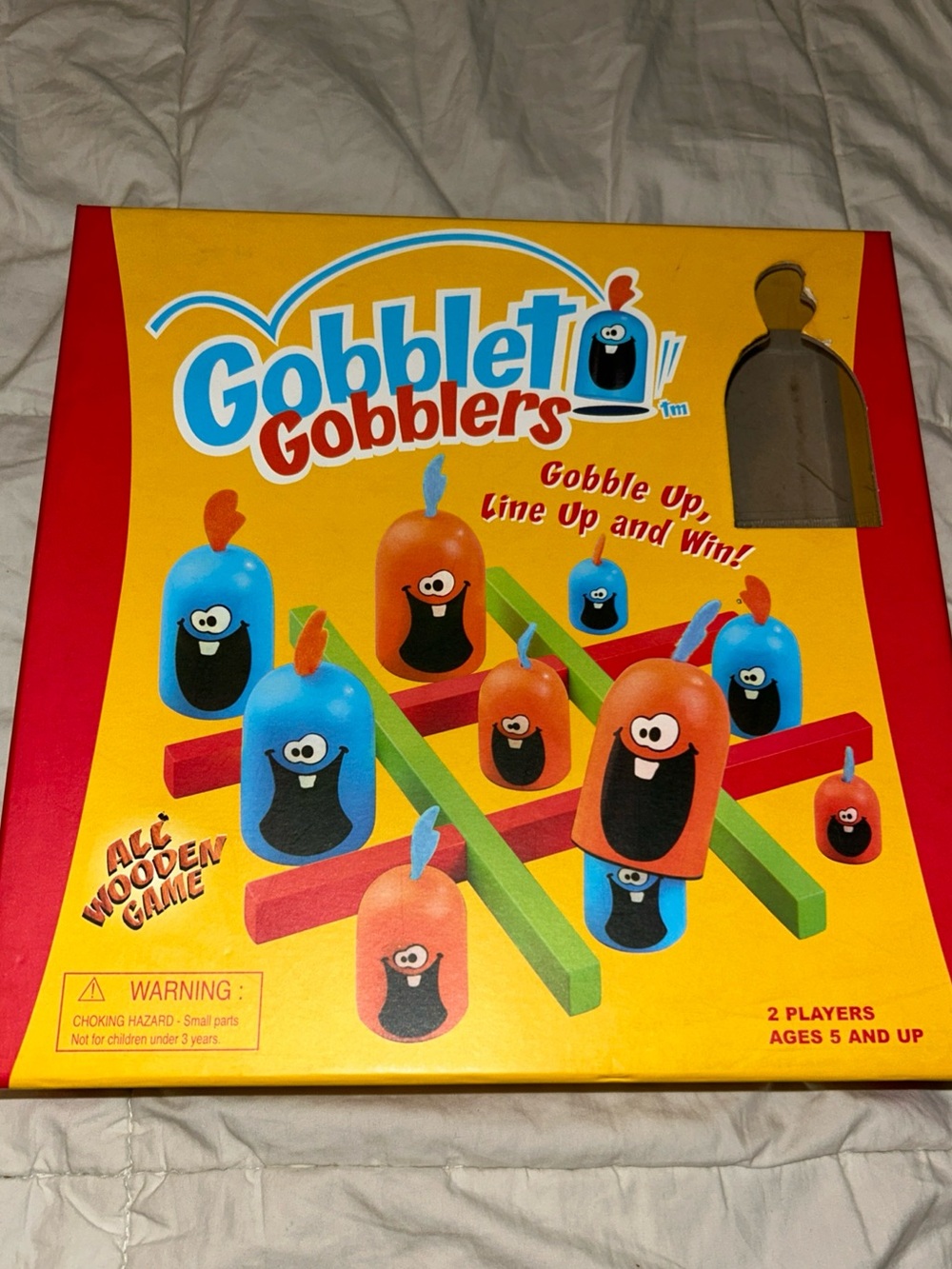 Gobblet Gobblers, All Wooden Strategy Game, 2009, *Complete*